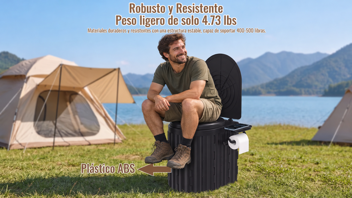 RutaLibre™ | Inodoro Portátil Plegable