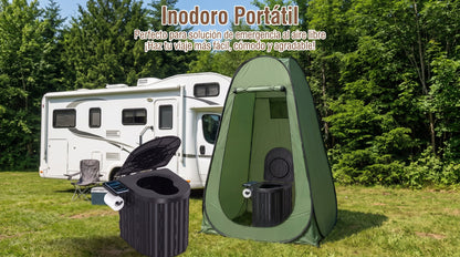 Medidas del inodoro plegable RutaLibre